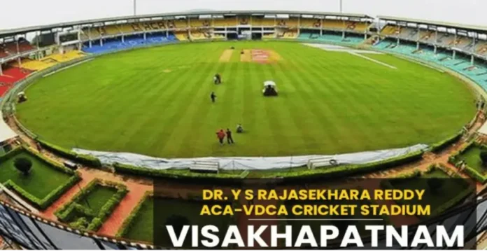 IND AUS Visakhapatnam Pitch Report