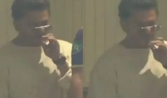 Shahrukh Khan's smoking during IPL 2024 match