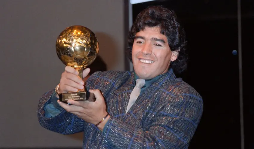 Diego Maradona lost 1986 World Cup Golden Ball trophy found