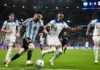 Argentina vs England World Cup 2026 Semifinal: Argentina Stun England 2-1 with Late Comeback as Messi Shines Football match action Argentina vs England World Cup 2026